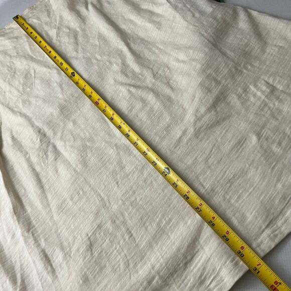 Umgee Cream Tunic Dress Floral Puff Sleeves Medium Boho Festival Size XL - Picture 6 of 12